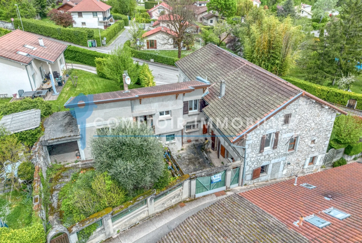 Ensemble immobilier à Biviers (38) - Maison, appartements et dépendances avec terrain de 264m² 