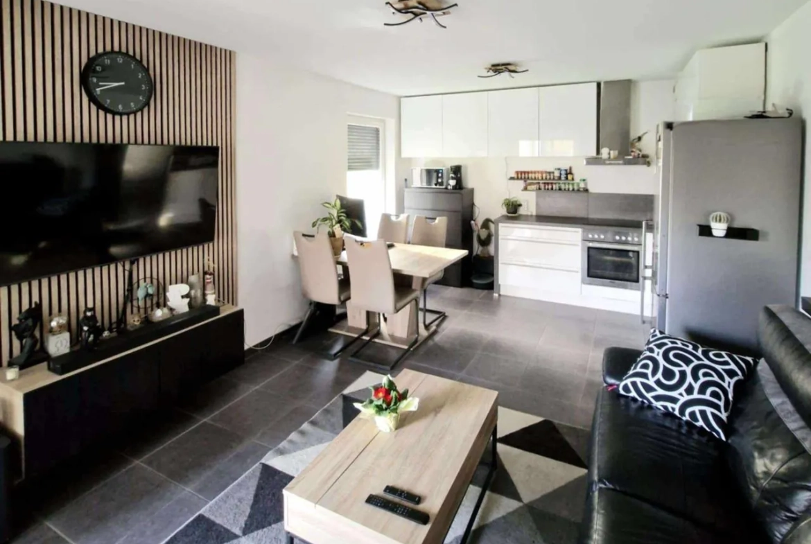 Appartement T2 avec jardin, garage et parking à Rixheim – Idéal investisseur ou résidence principale 
