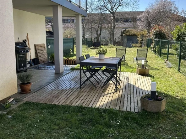 Appartement T2 avec jardin, garage et parking à Rixheim – Idéal investisseur ou résidence principale