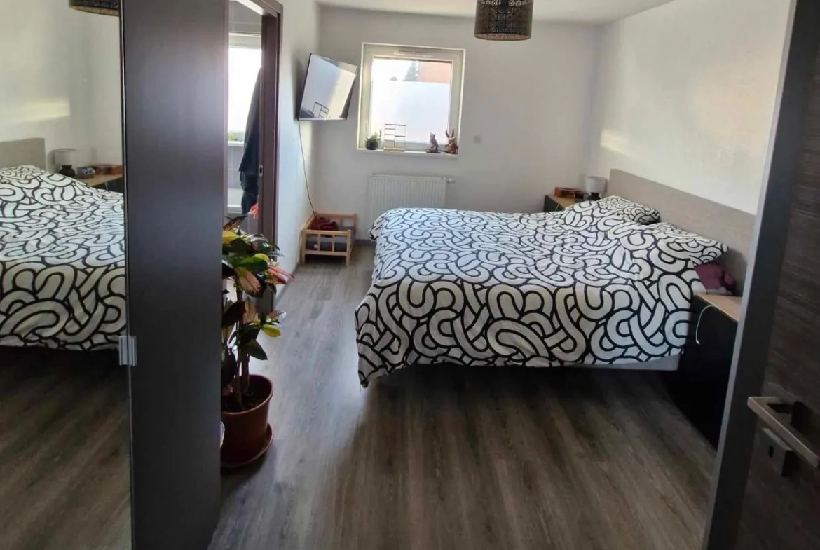 Appartement T2 avec jardin, garage et parking à Rixheim – Idéal investisseur ou résidence principale 