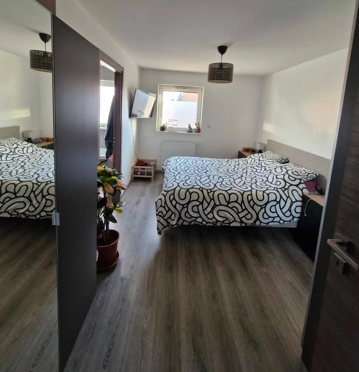 Appartement T2 avec jardin, garage et parking à Rixheim – Idéal investisseur ou résidence principale 