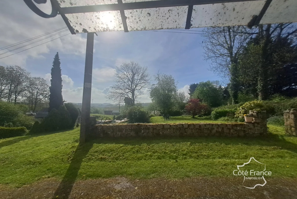 Belle maison typique de Thierache avec seconde bâtisse à Marfontaine 