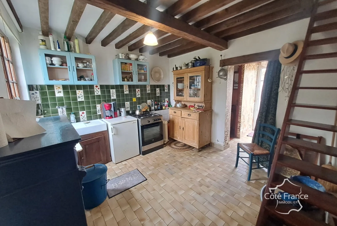 Belle maison typique de Thierache avec seconde bâtisse à Marfontaine 