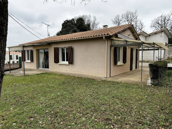 Maison plain-pied avec jardin à Meschers-sur-Gironde, proche plages