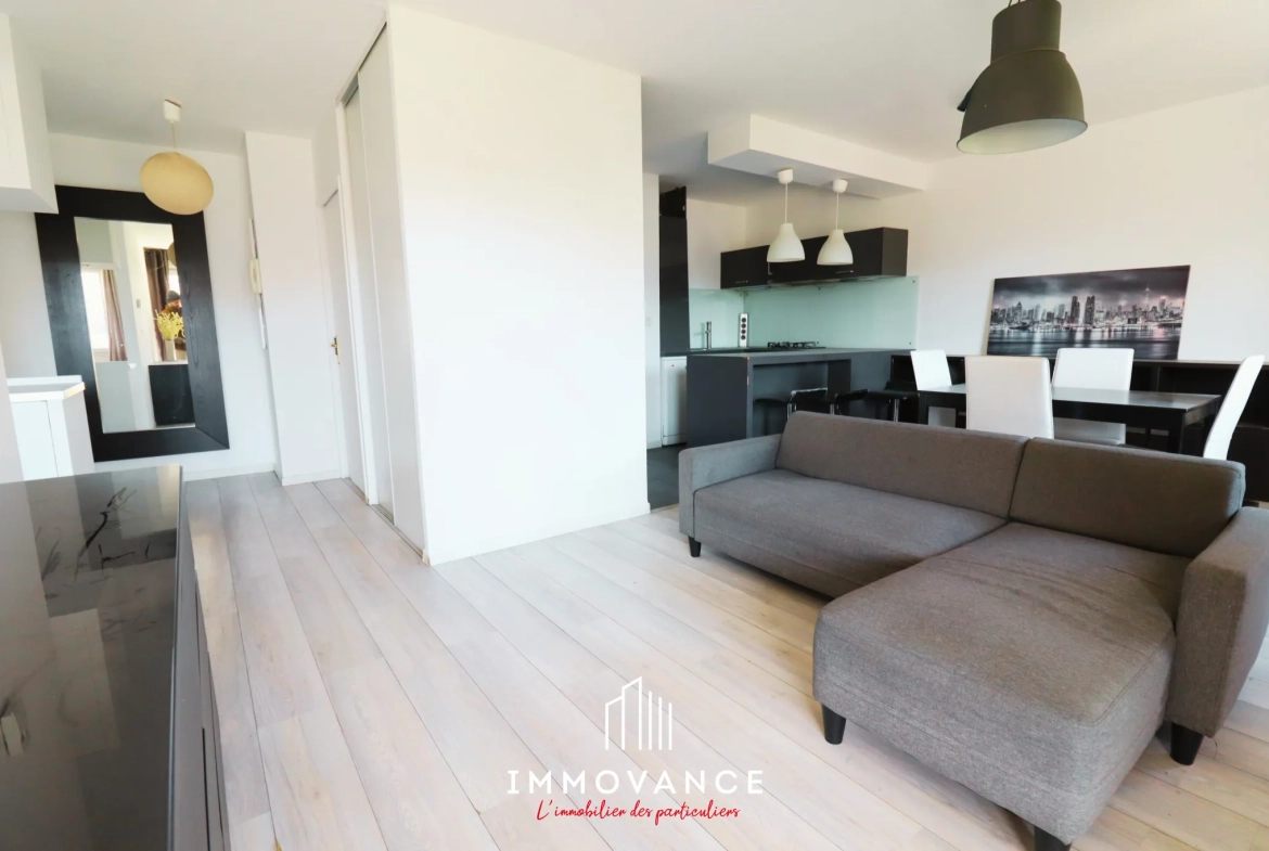 Appartement T2 lumineux avec terrasse à Port Marianne, Montpellier 