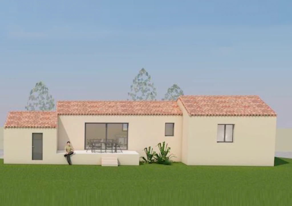 Maison neuve de 90m² à Camaret-sur-Aigues, proche du centre