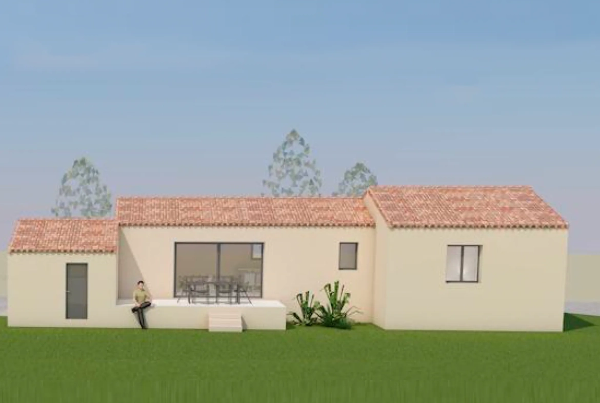 Maison neuve de 90m² à Camaret-sur-Aigues, proche du centre 