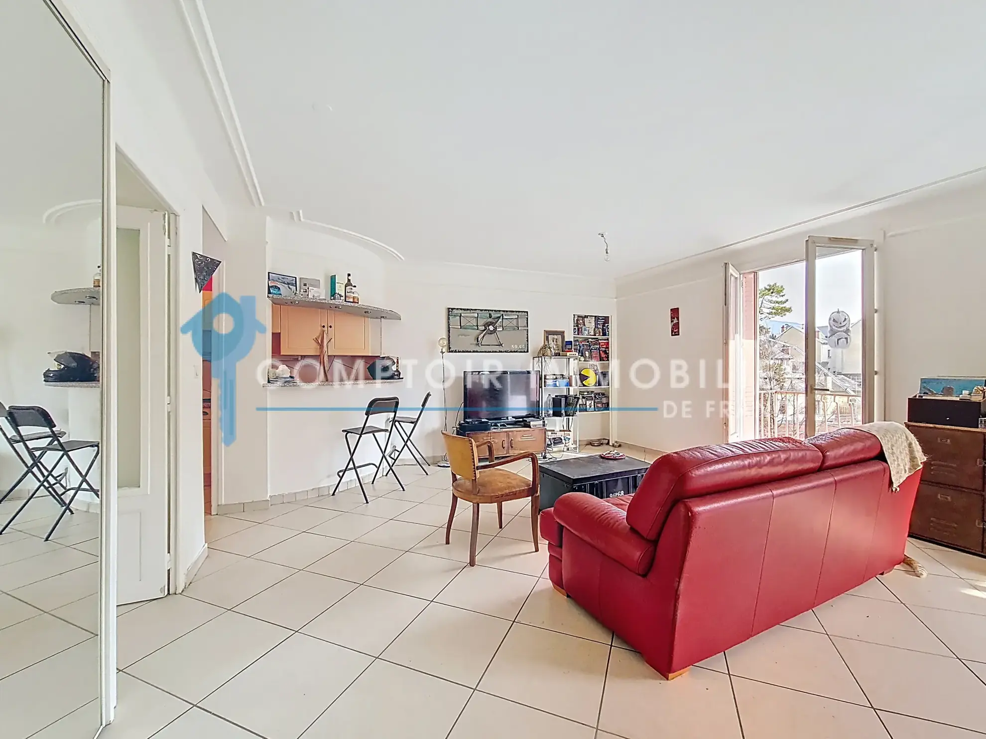 Appartement T2 à vendre à Chambéry - 65 m², balcon, proche centre 