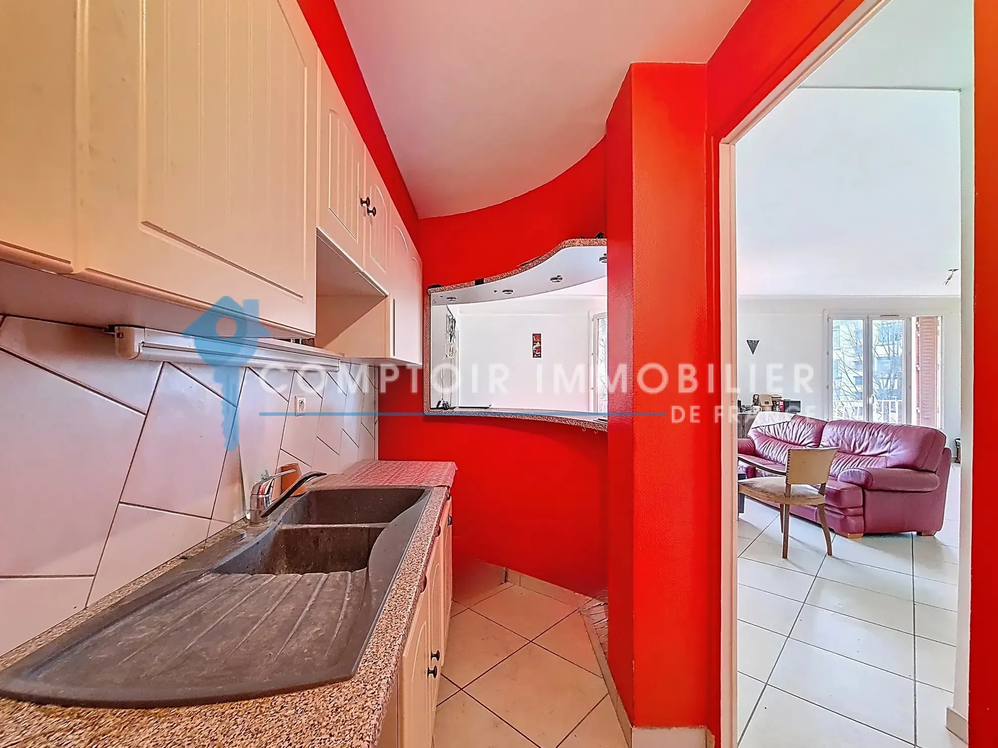 Appartement T2 à vendre à Chambéry - 65 m², balcon, proche centre 