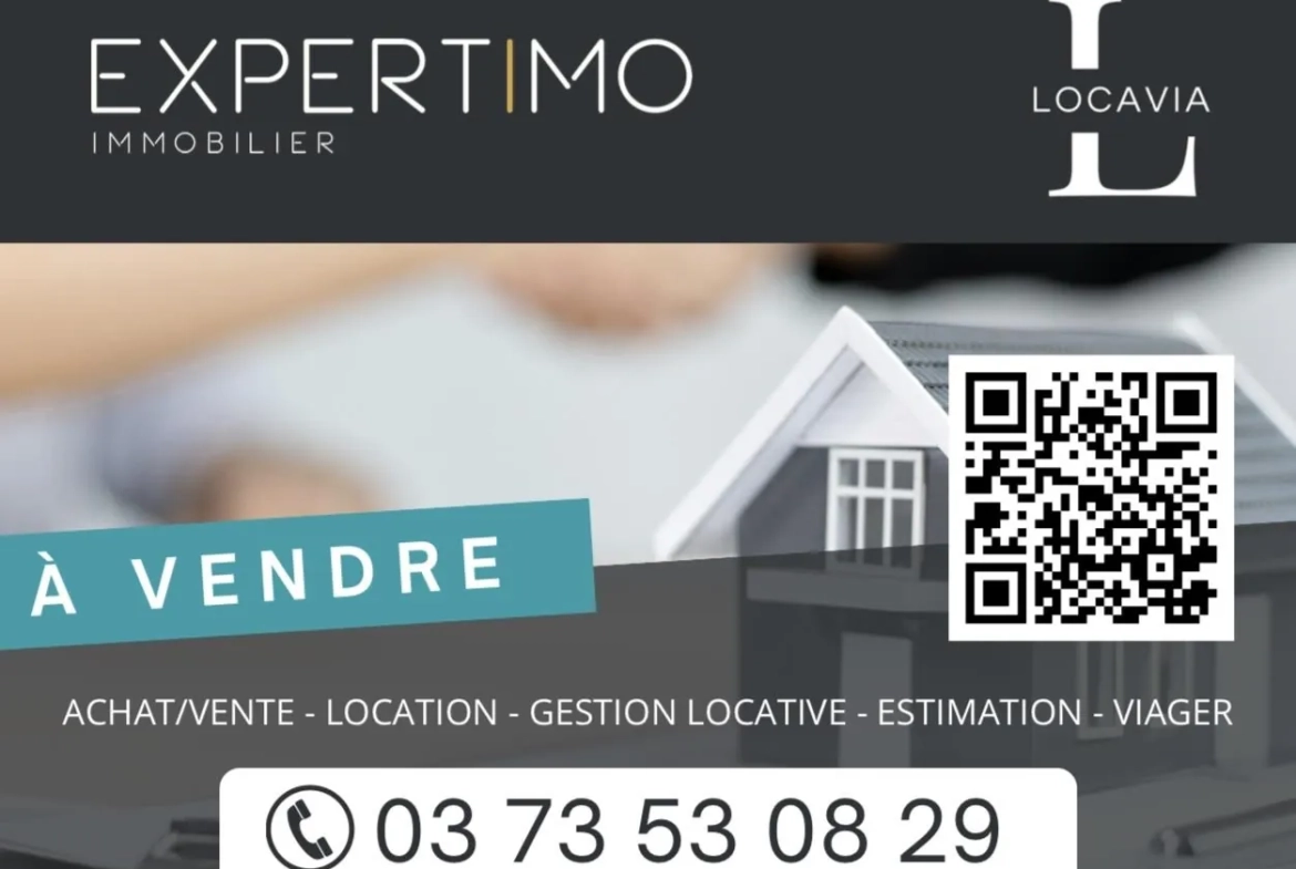 Appartement F4 à vendre à Avallon - Spacieux et sécurisé avec cave et garage 