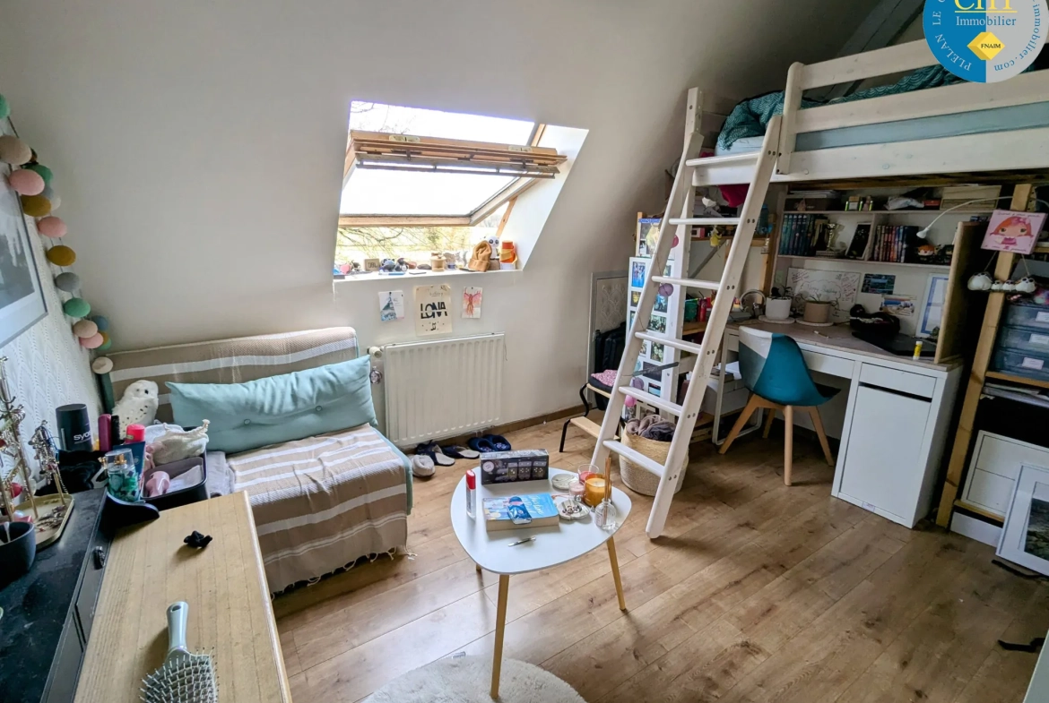 Belle maison de campagne de 106 m² avec terrain en Brocéliande 
