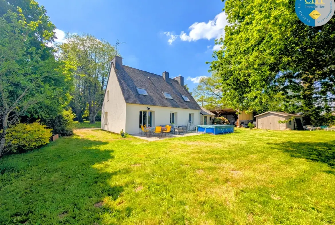 Belle maison de campagne de 106 m² avec terrain en Brocéliande 