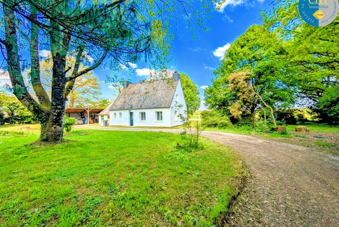 Belle maison de campagne de 106 m² avec terrain en Brocéliande 