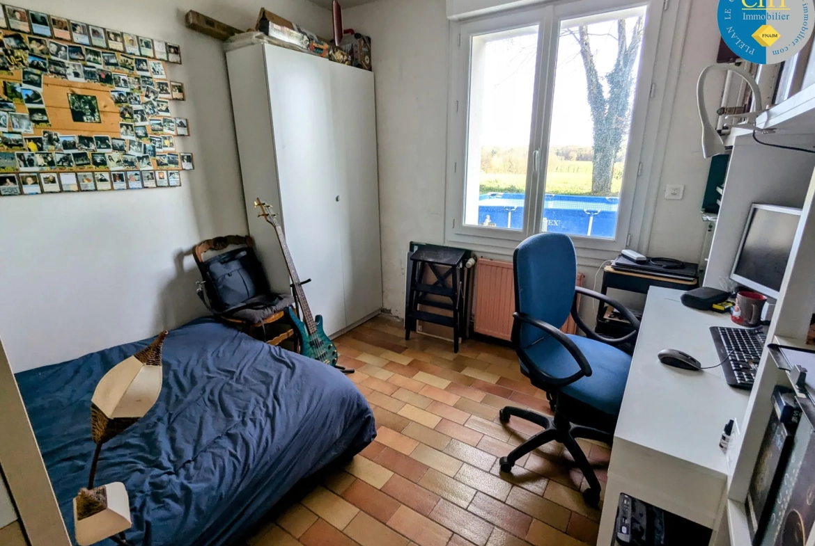 Belle maison de campagne de 106 m² avec terrain en Brocéliande 
