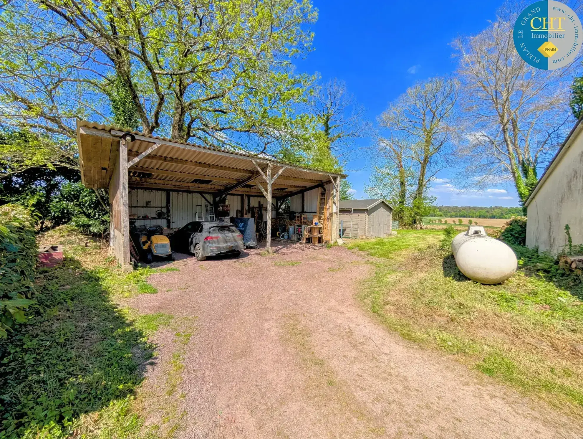 Belle maison de campagne de 106 m² avec terrain en Brocéliande 