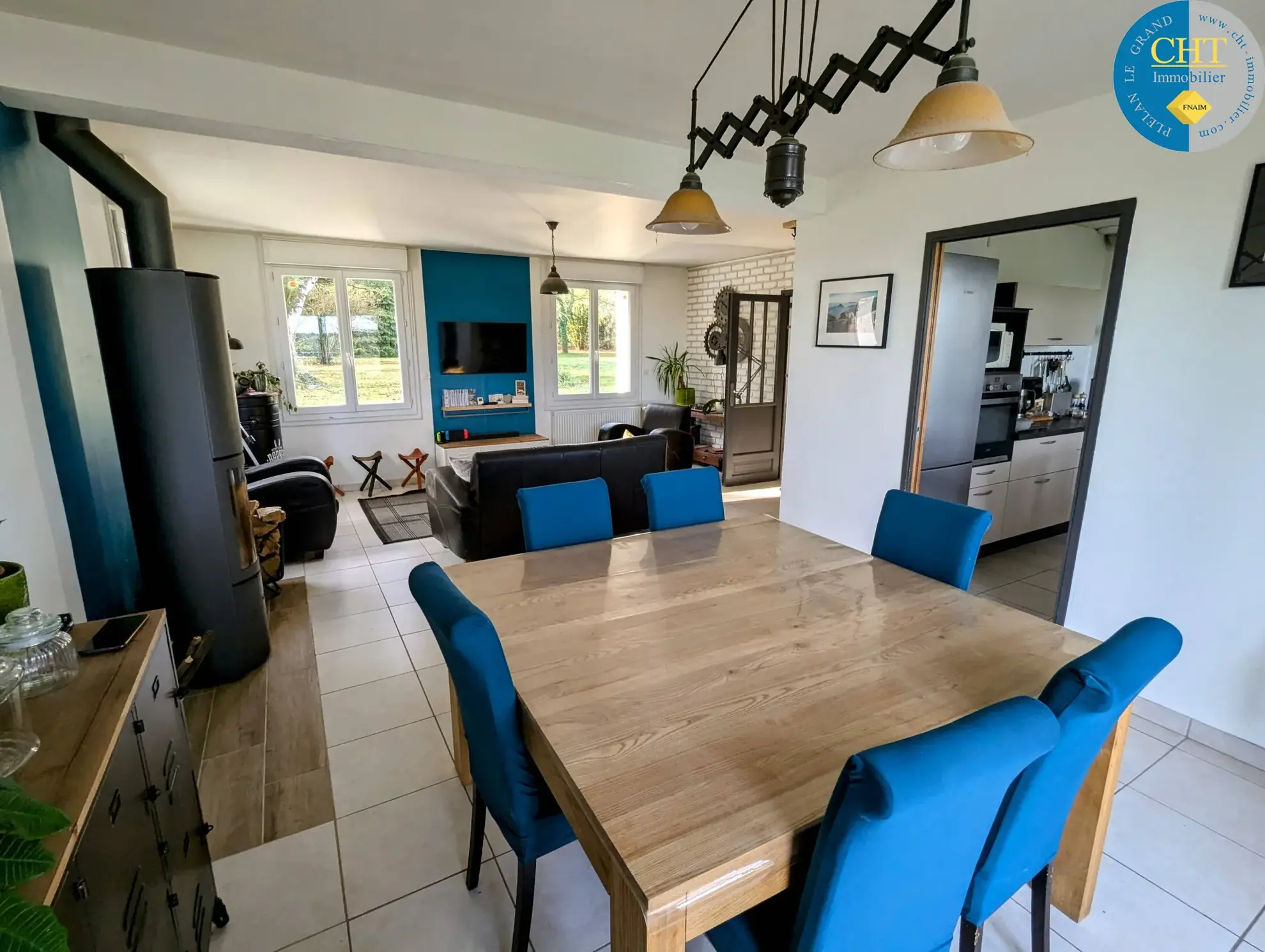 Belle maison de campagne de 106 m² avec terrain en Brocéliande 