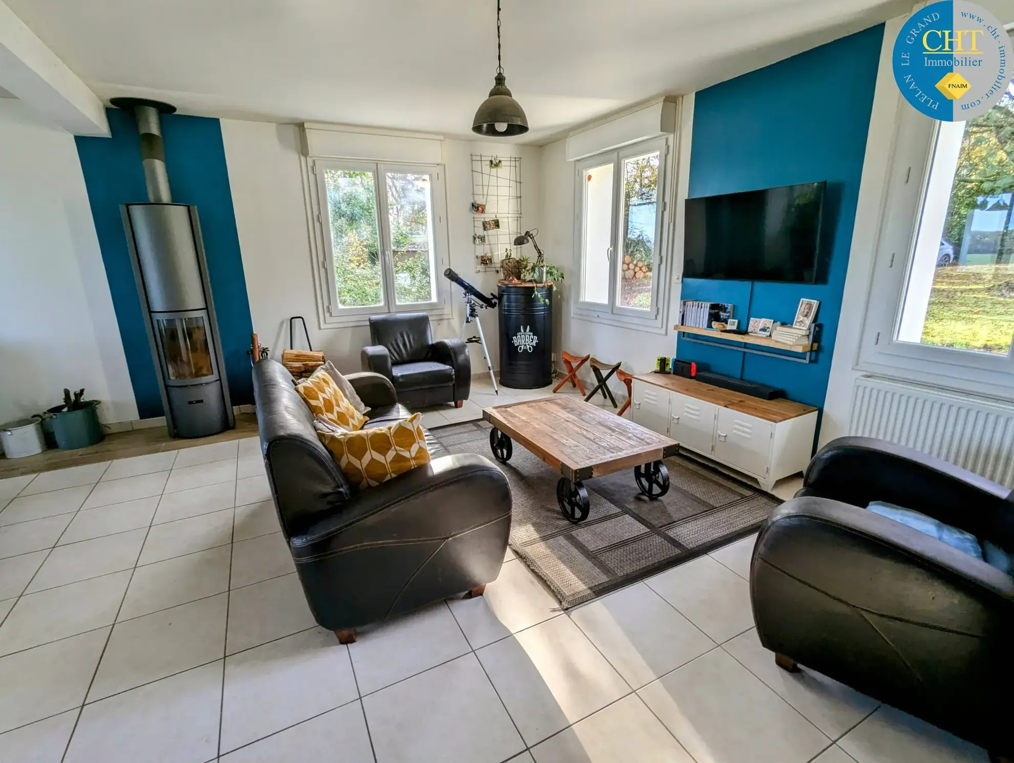 Belle maison de campagne de 106 m² avec terrain en Brocéliande 