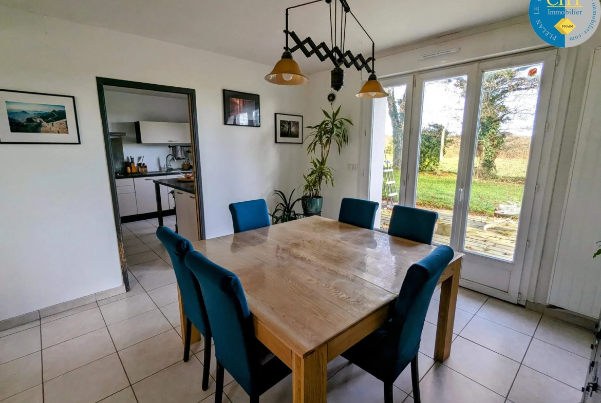 Belle maison de campagne de 106 m² avec terrain en Brocéliande 