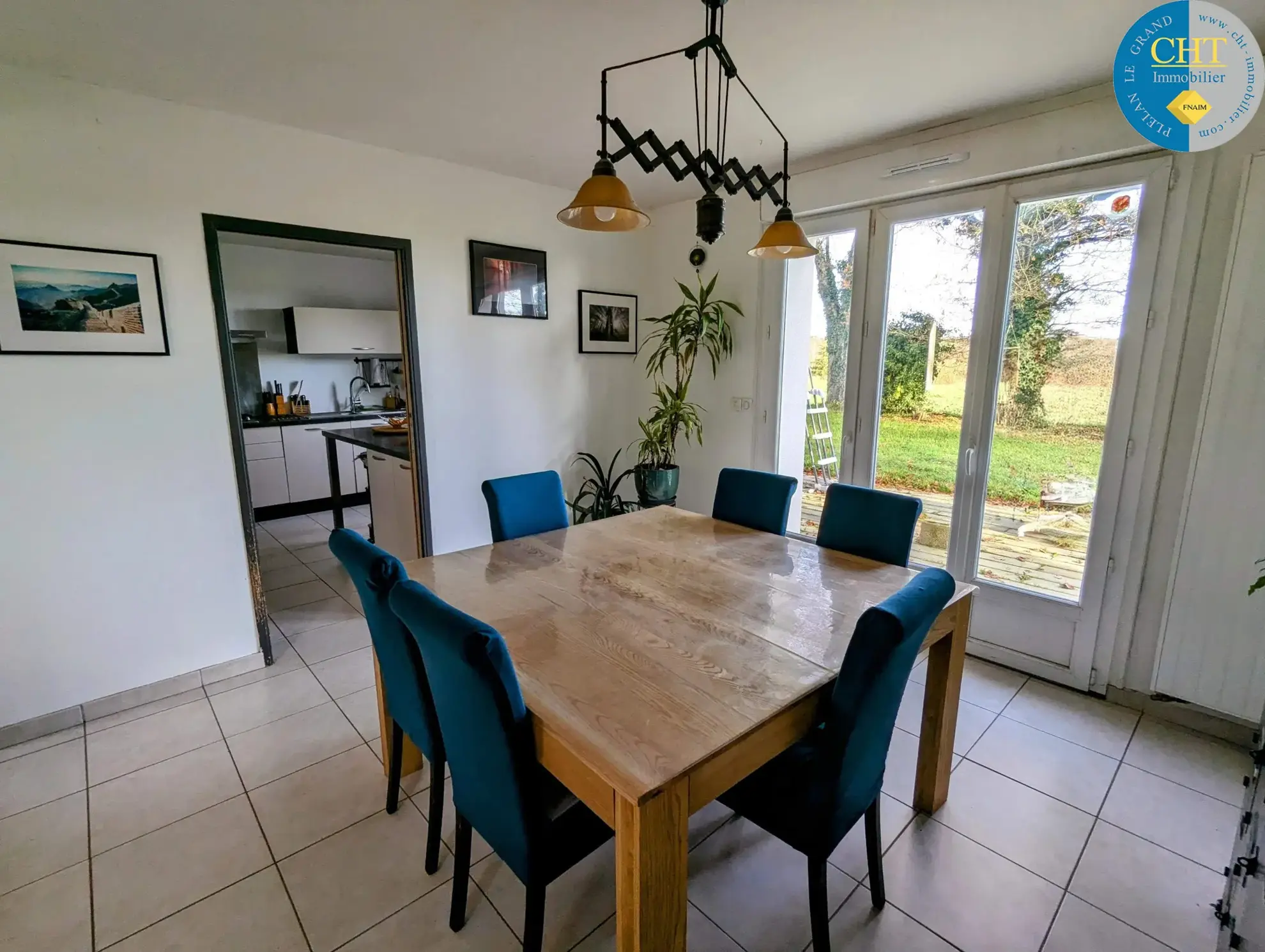 Belle maison de campagne de 106 m² avec terrain en Brocéliande 