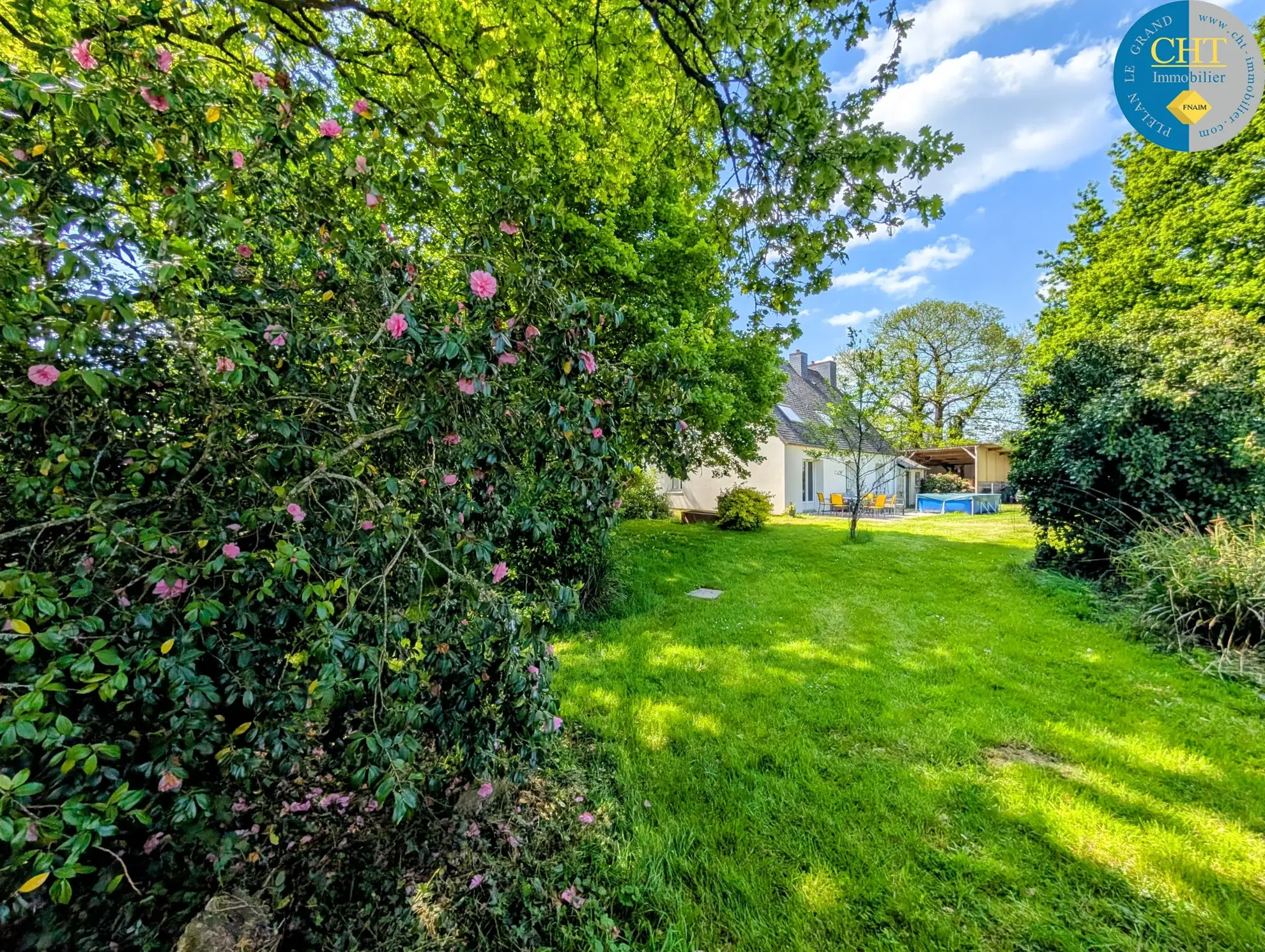 Belle maison de campagne de 106 m² avec terrain en Brocéliande 