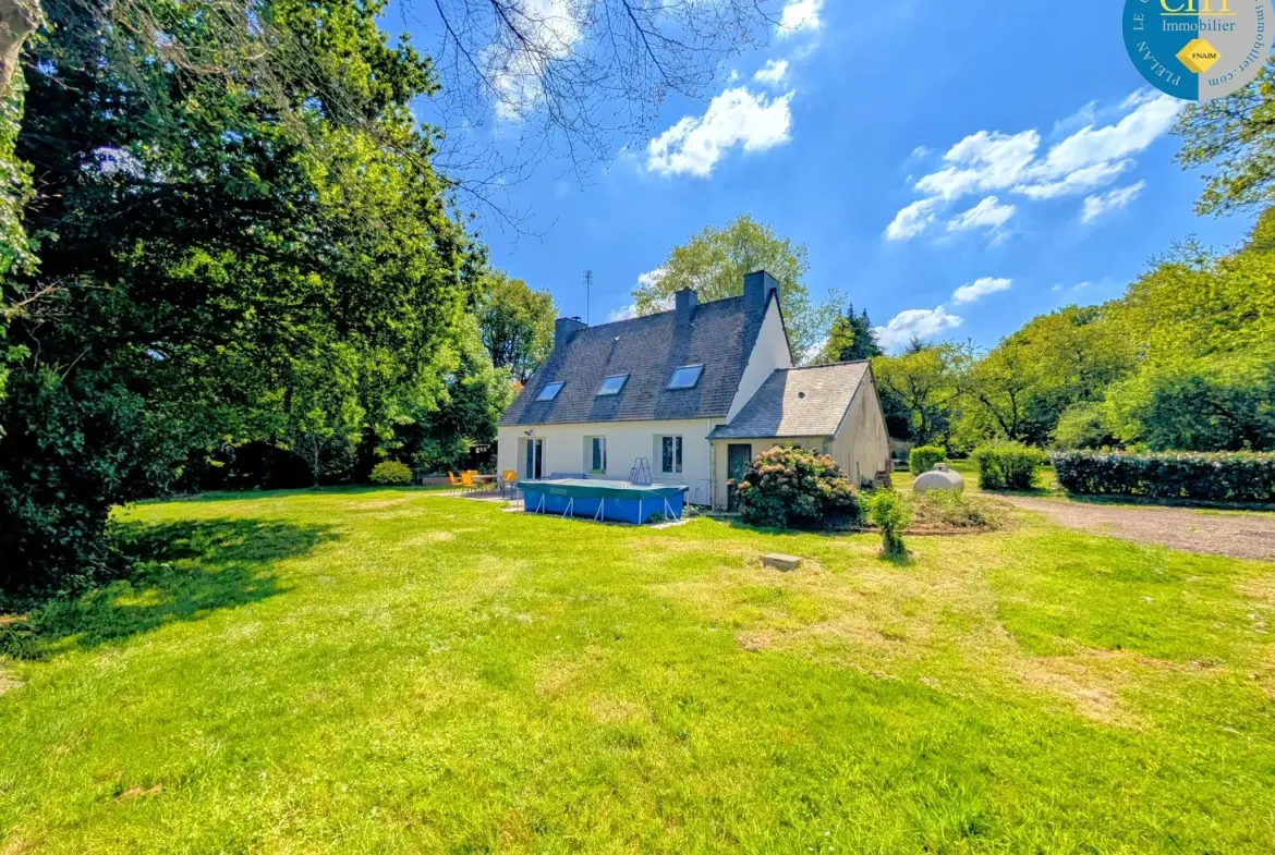 Belle maison de campagne de 106 m² avec terrain en Brocéliande 