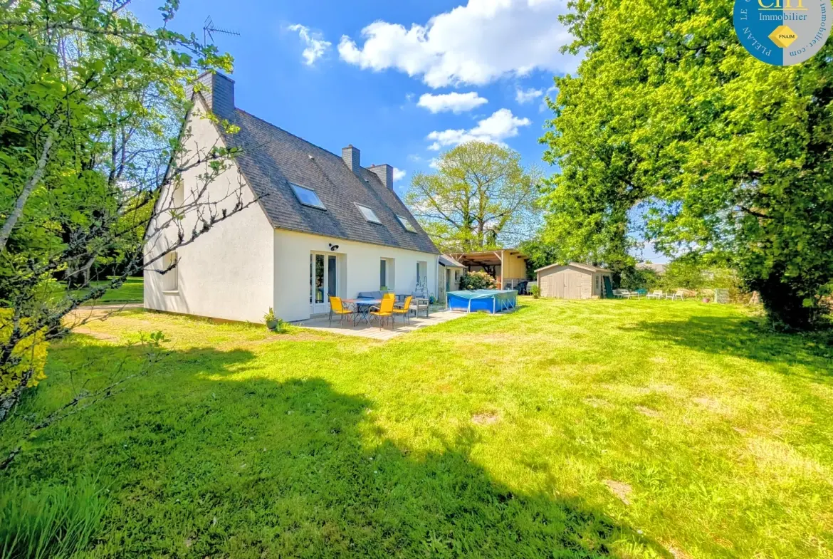 Belle maison de campagne de 106 m² avec terrain en Brocéliande 