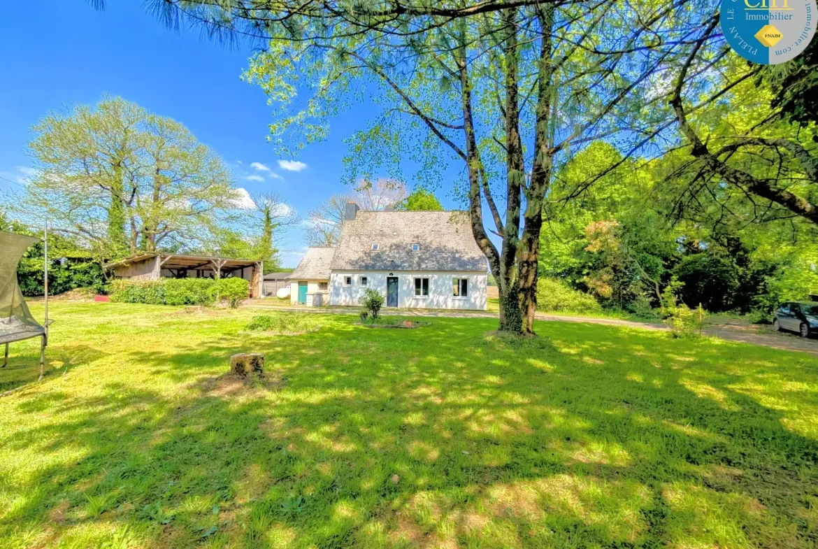 Belle maison de campagne de 106 m² avec terrain en Brocéliande 