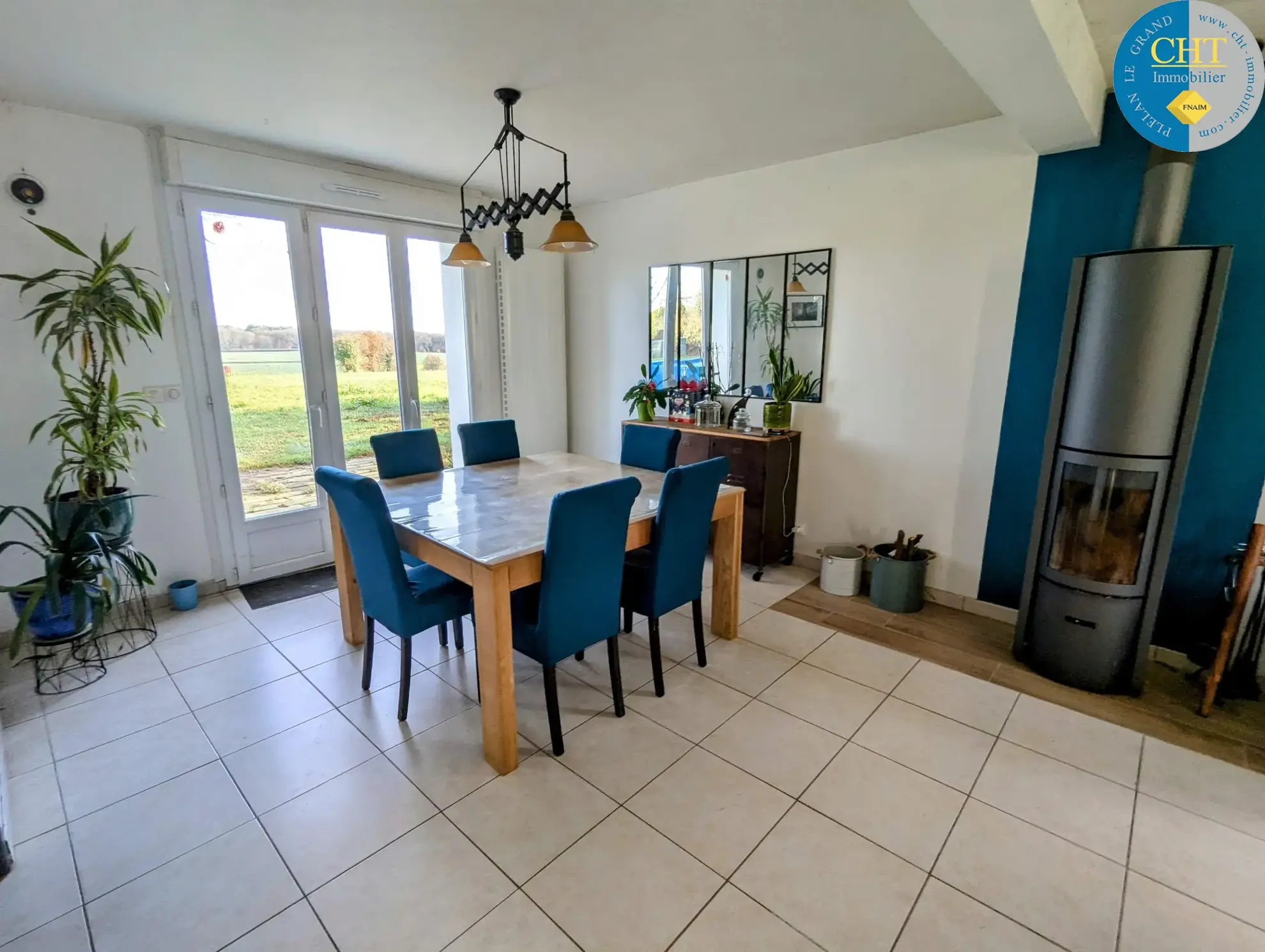 Belle maison de campagne de 106 m² avec terrain en Brocéliande 