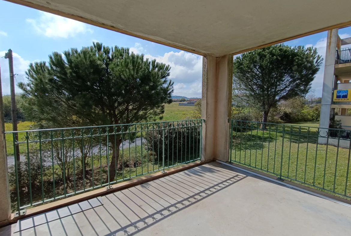 Appartement T3 de 63,5 m² avec terrasse et parking à Carcassonne 
