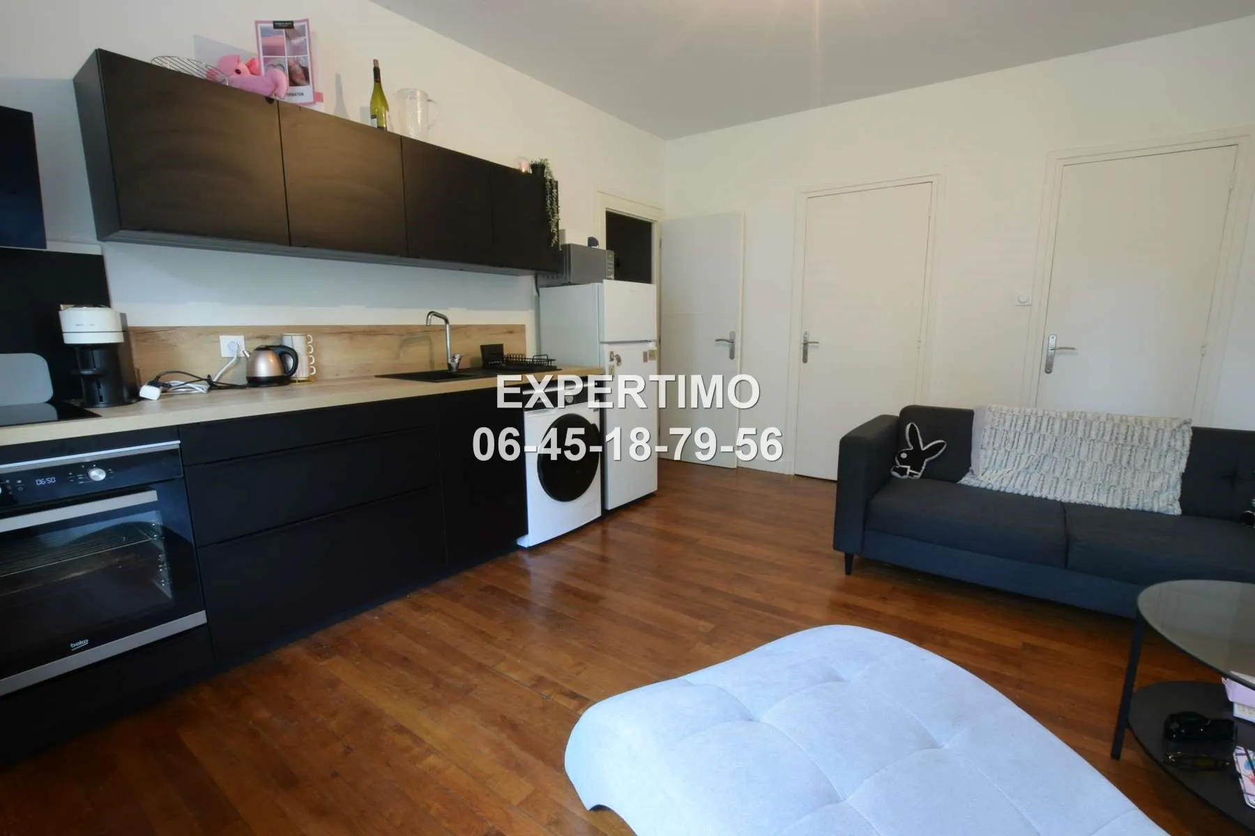 Appartement T2 rénové à Grenoble Centre, investissement locatif idéal 