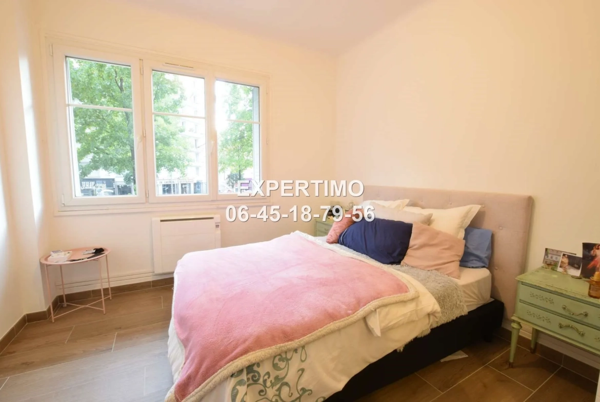 Appartement T2 rénové à Grenoble Centre, investissement locatif idéal 