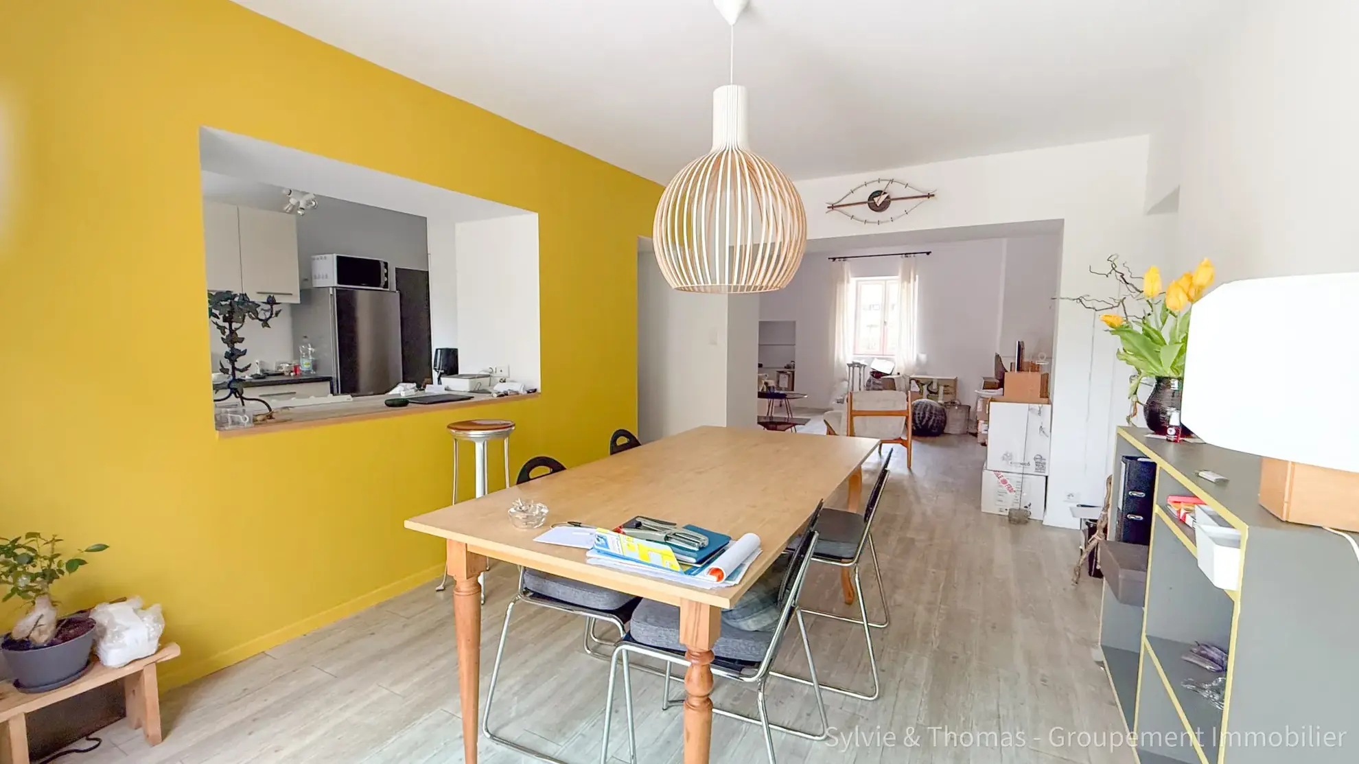 Maison de village à Caderousse avec jardin, 3 chambres, proche d’Orange et Avignon 