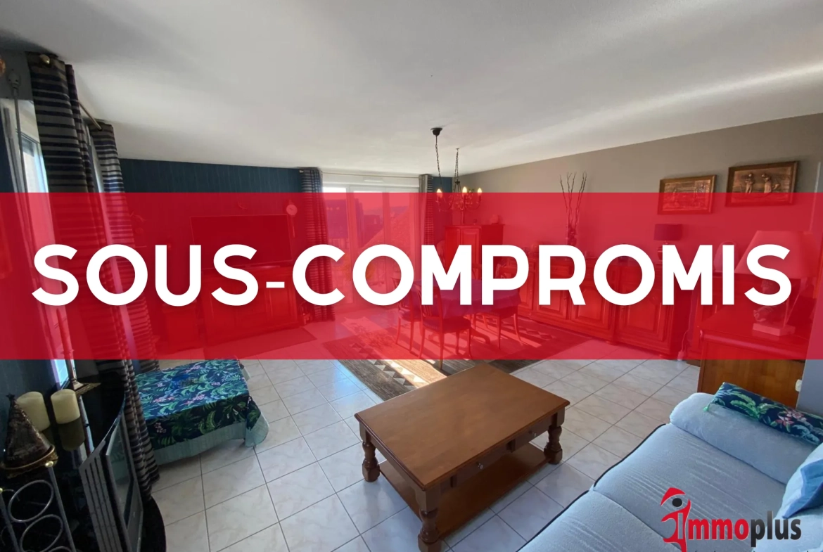 Appartement lumineux de 114m² avec terrasse et garage à Bartenheim 