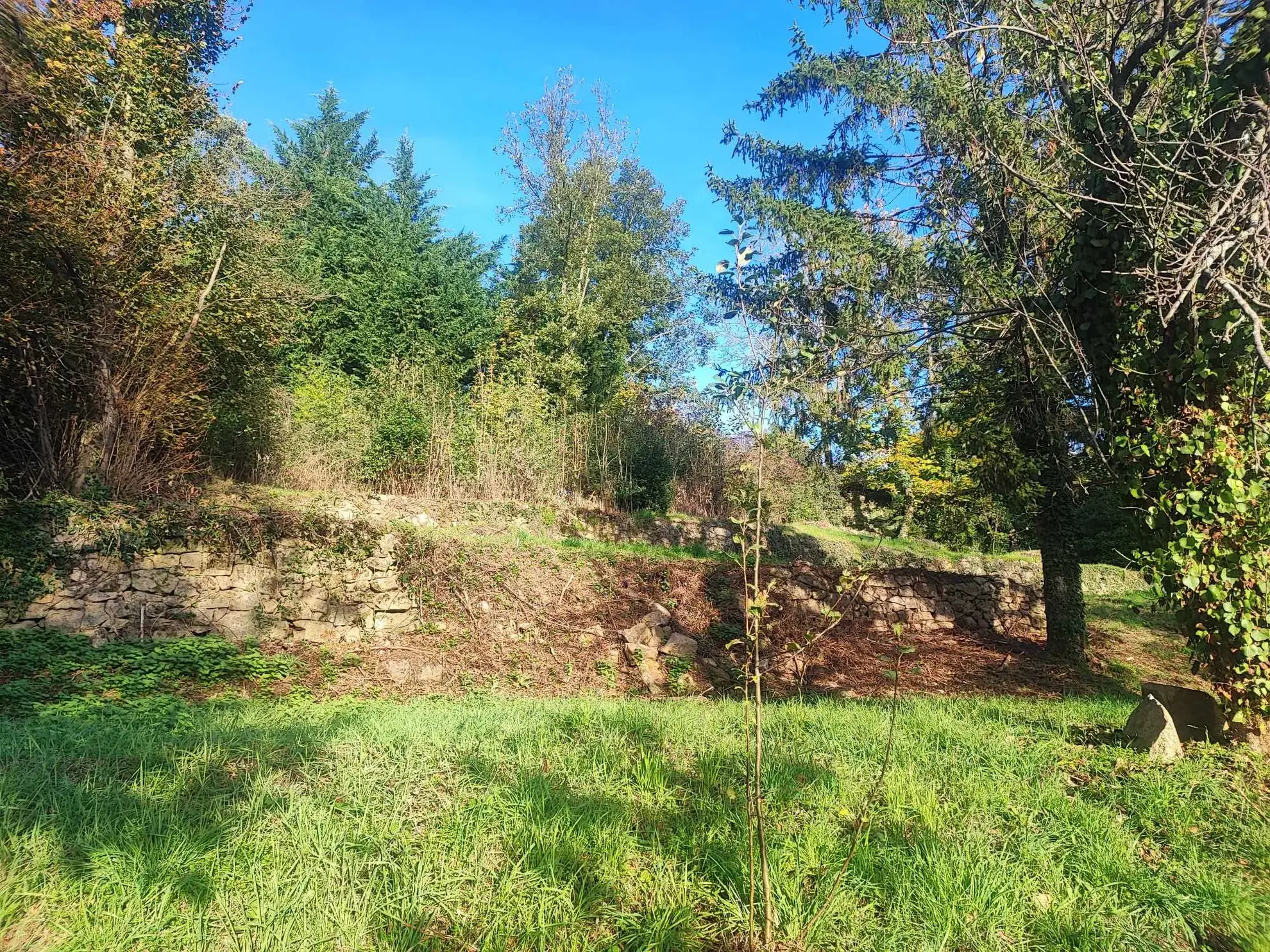 Terrain constructible de 500 m² avec vue à Châteauneuf de Vernoux 