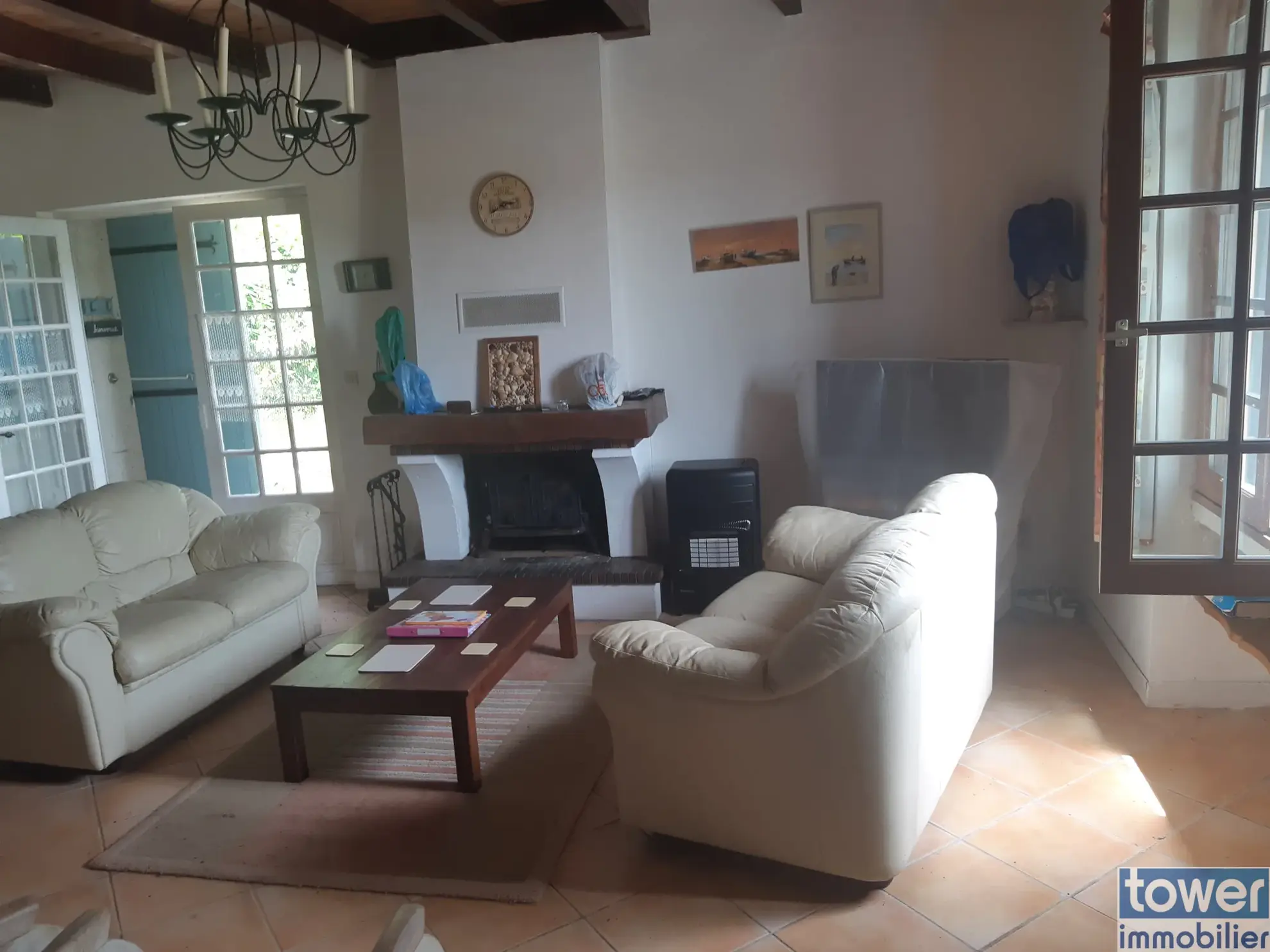 Maison à rénover de 115 m2 à Saint-Germain-du-Seudre proche Royan 