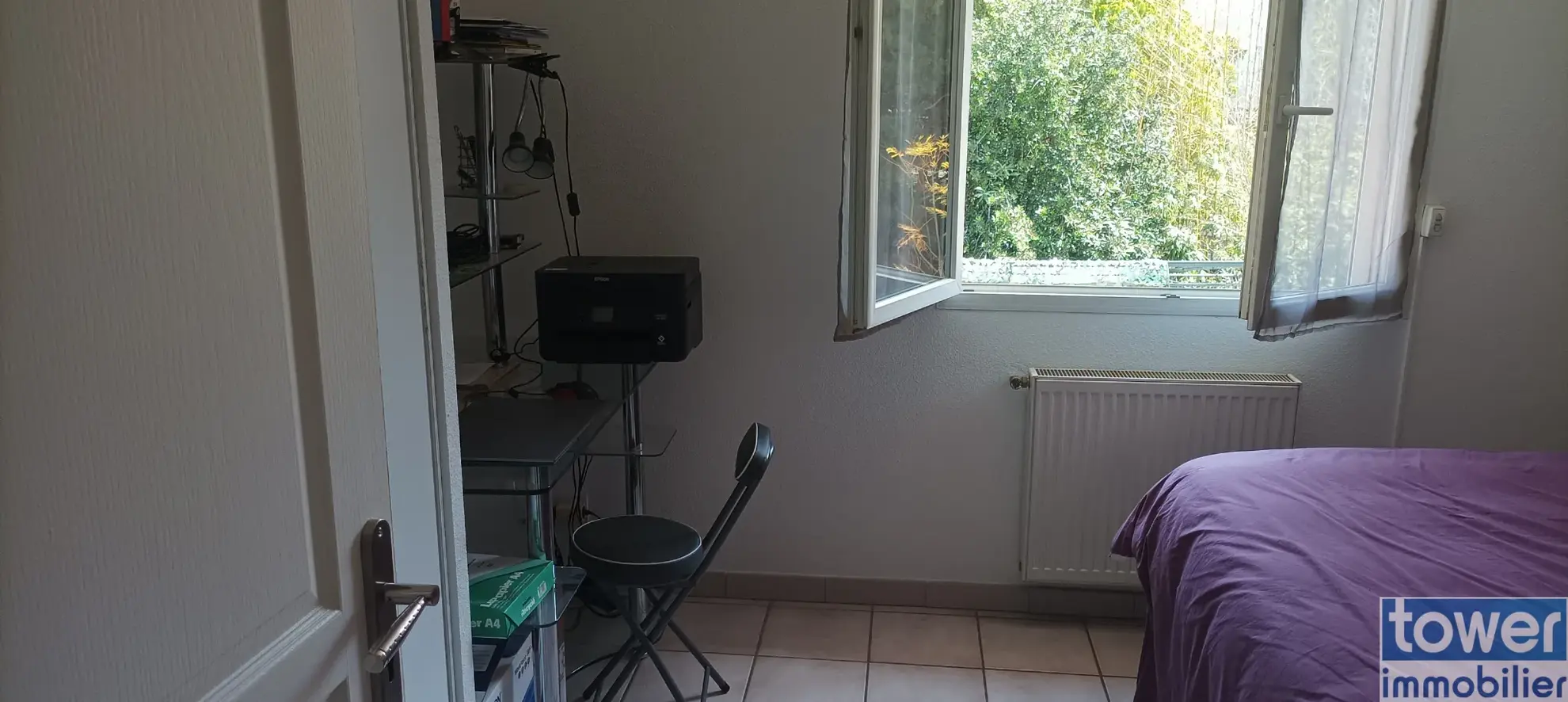 Appartement 3 pièces avec jardin privatif et garage à Perpignan 