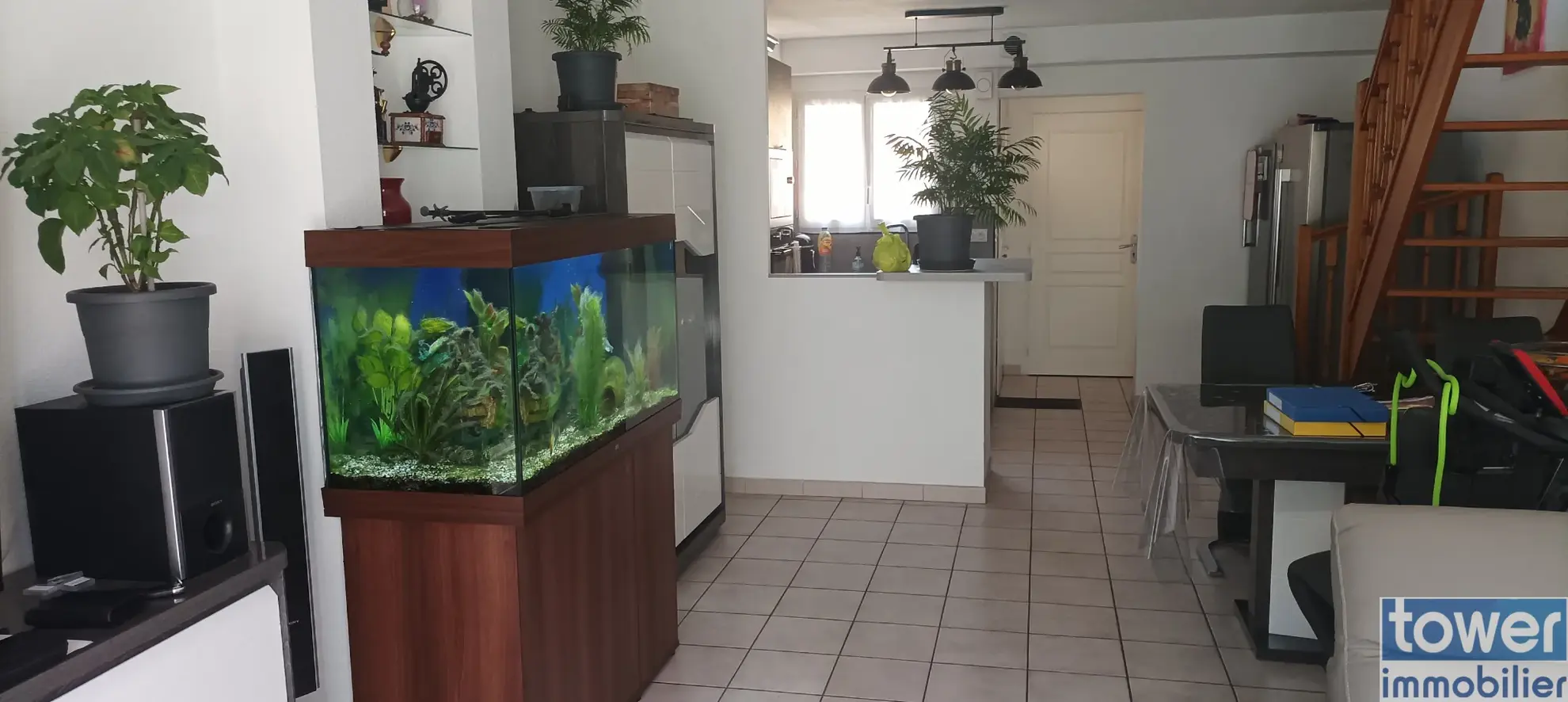 Appartement 3 pièces avec jardin privatif et garage à Perpignan 