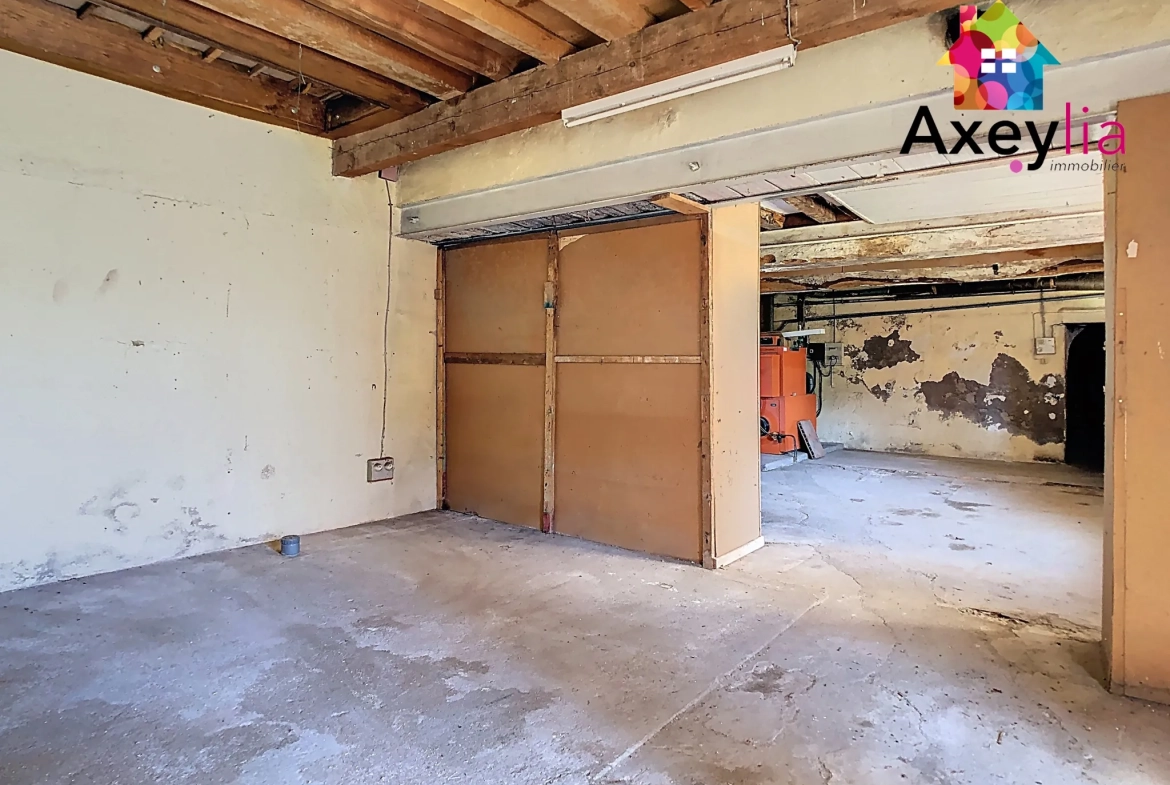 Maison de village à Saint-Agnan avec jardin et garage - 128 m² 