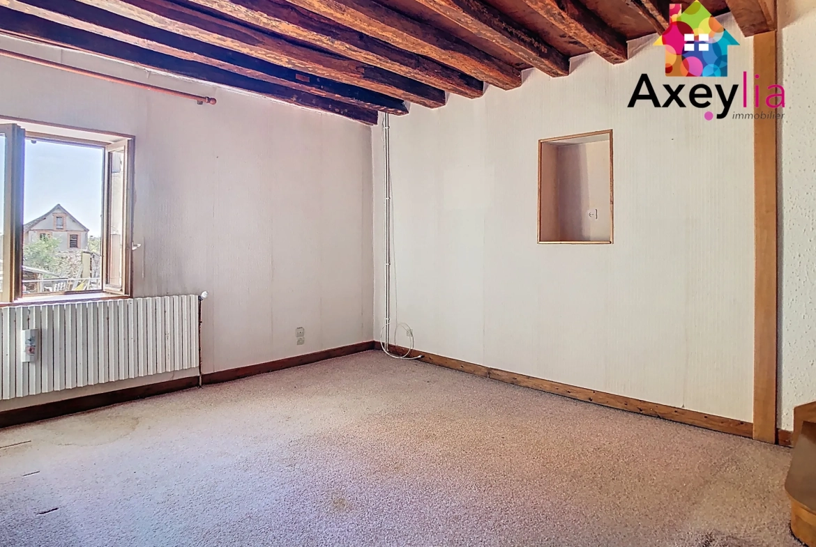 Maison de village à Saint-Agnan avec jardin et garage - 128 m² 