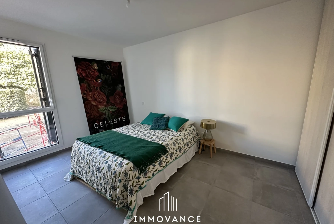 Appartement T3 de 57 m² avec terrasse et parking à Vendargues 