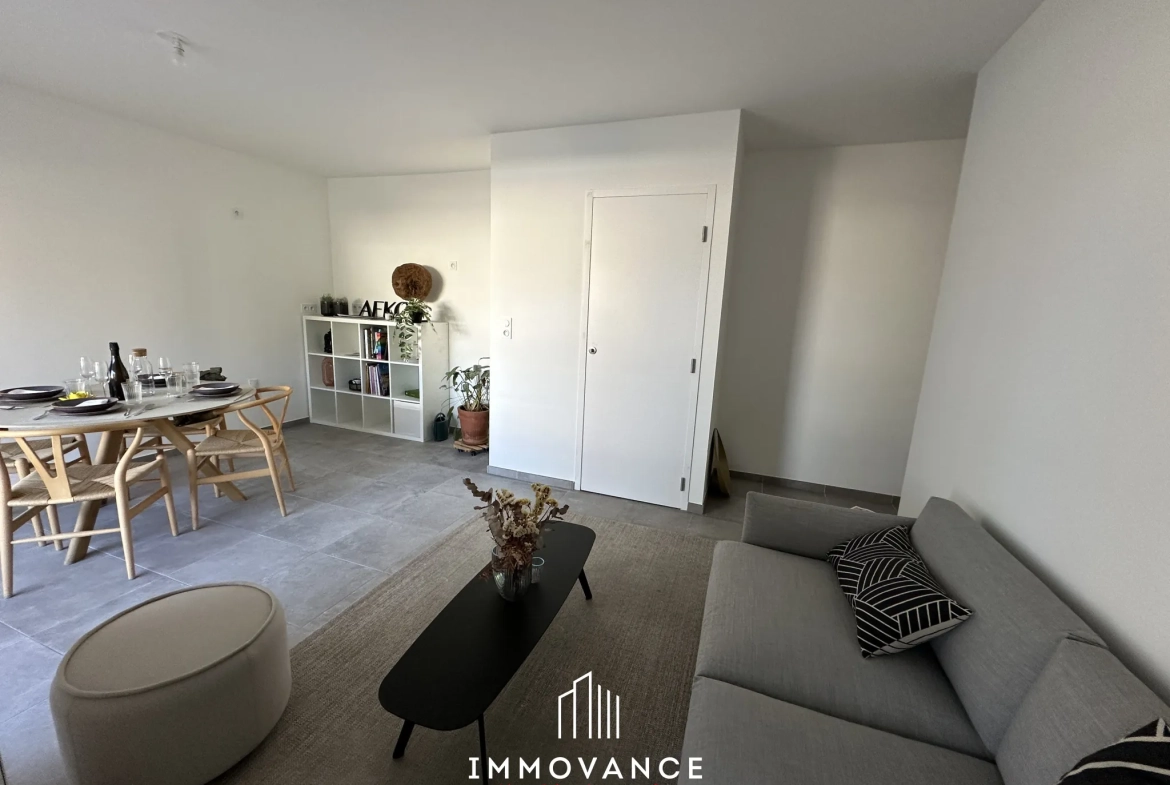 Appartement T3 de 57 m² avec terrasse et parking à Vendargues 