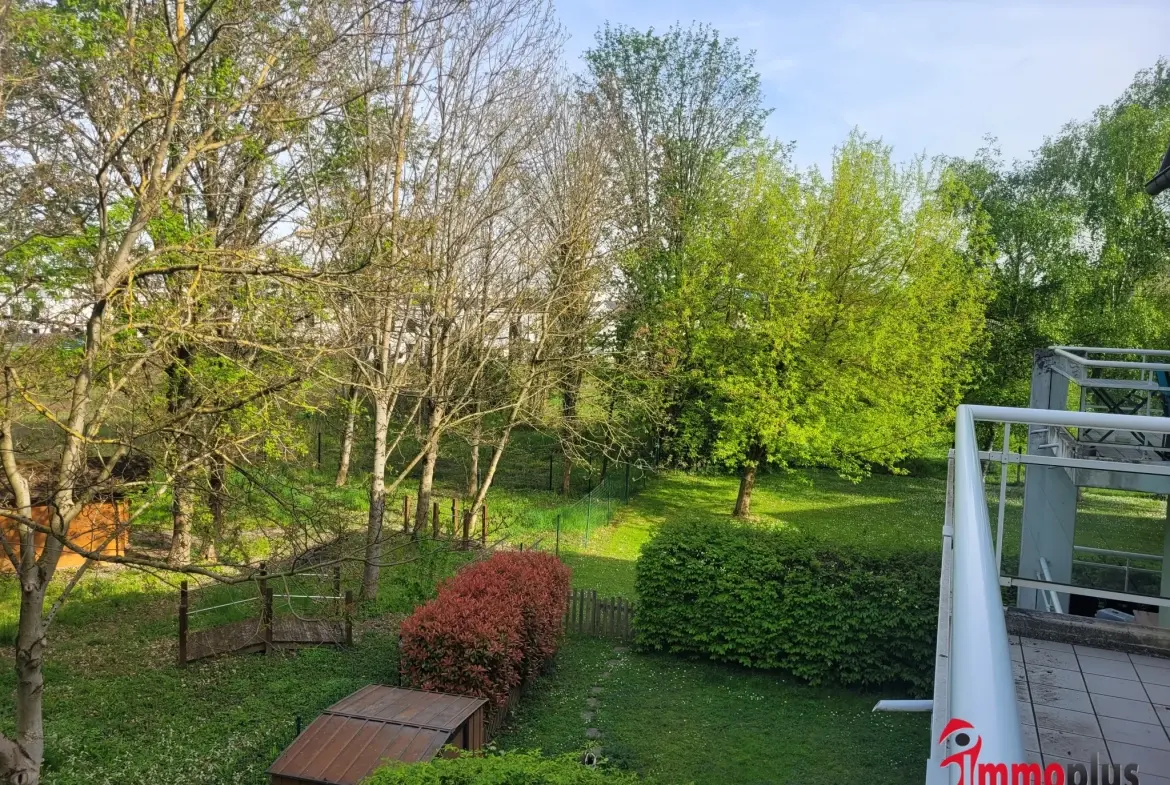 Très bel appartement 2 pièces avec vue sur espace végétalisé à Sierentz 