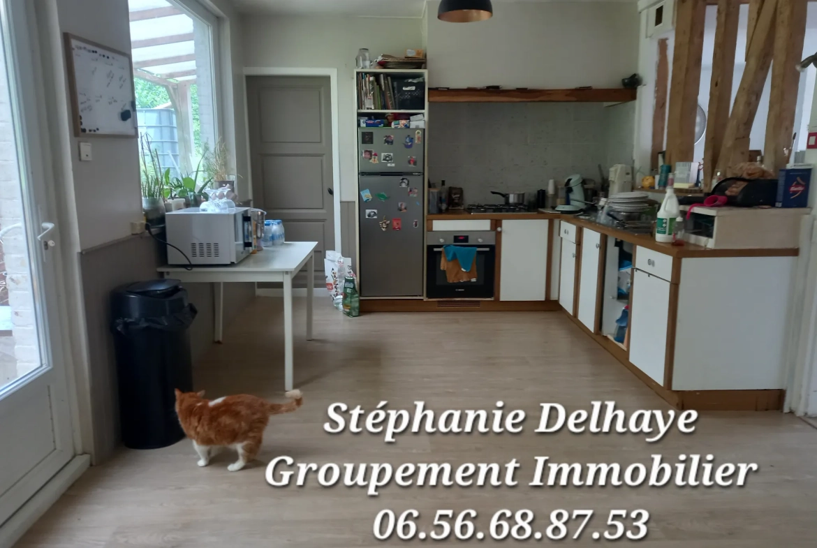 Maison spacieuse de 167 m² avec dépendances à Ergny, proximité Montreuil et Le Touquet 