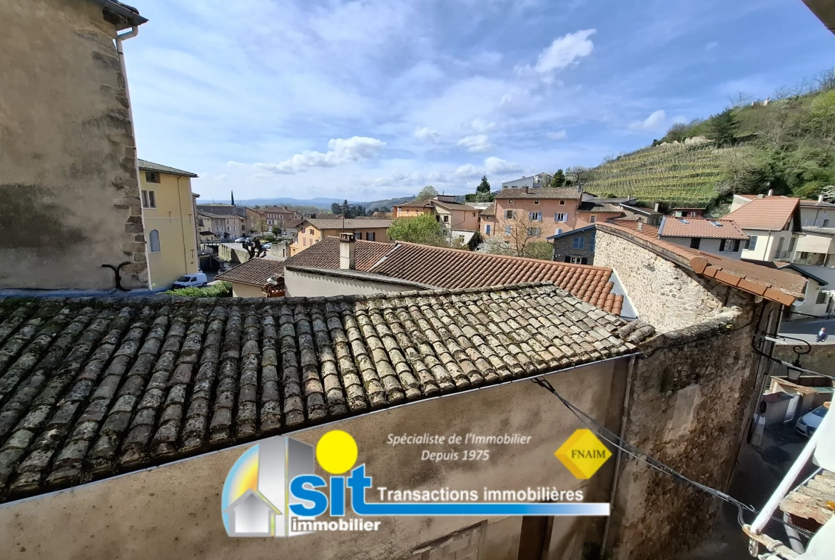 Maison de ville avec garage à Condrieu de 80 m² 