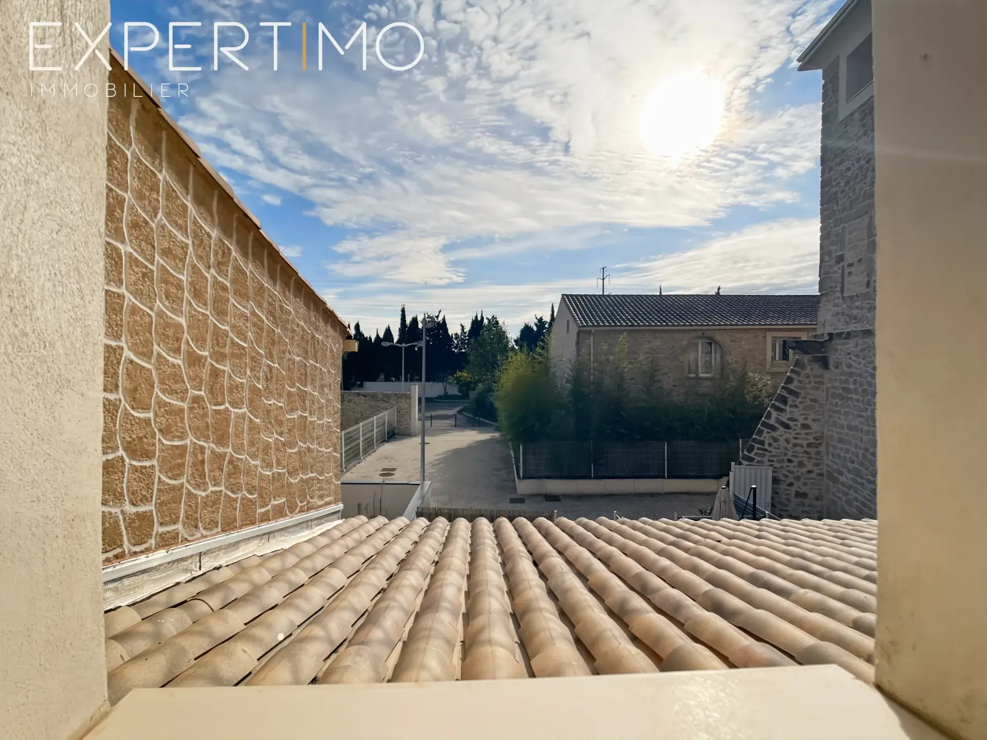 Appartement 56 m² avec extérieur dans mas rénové à Lattes, proximité A9 