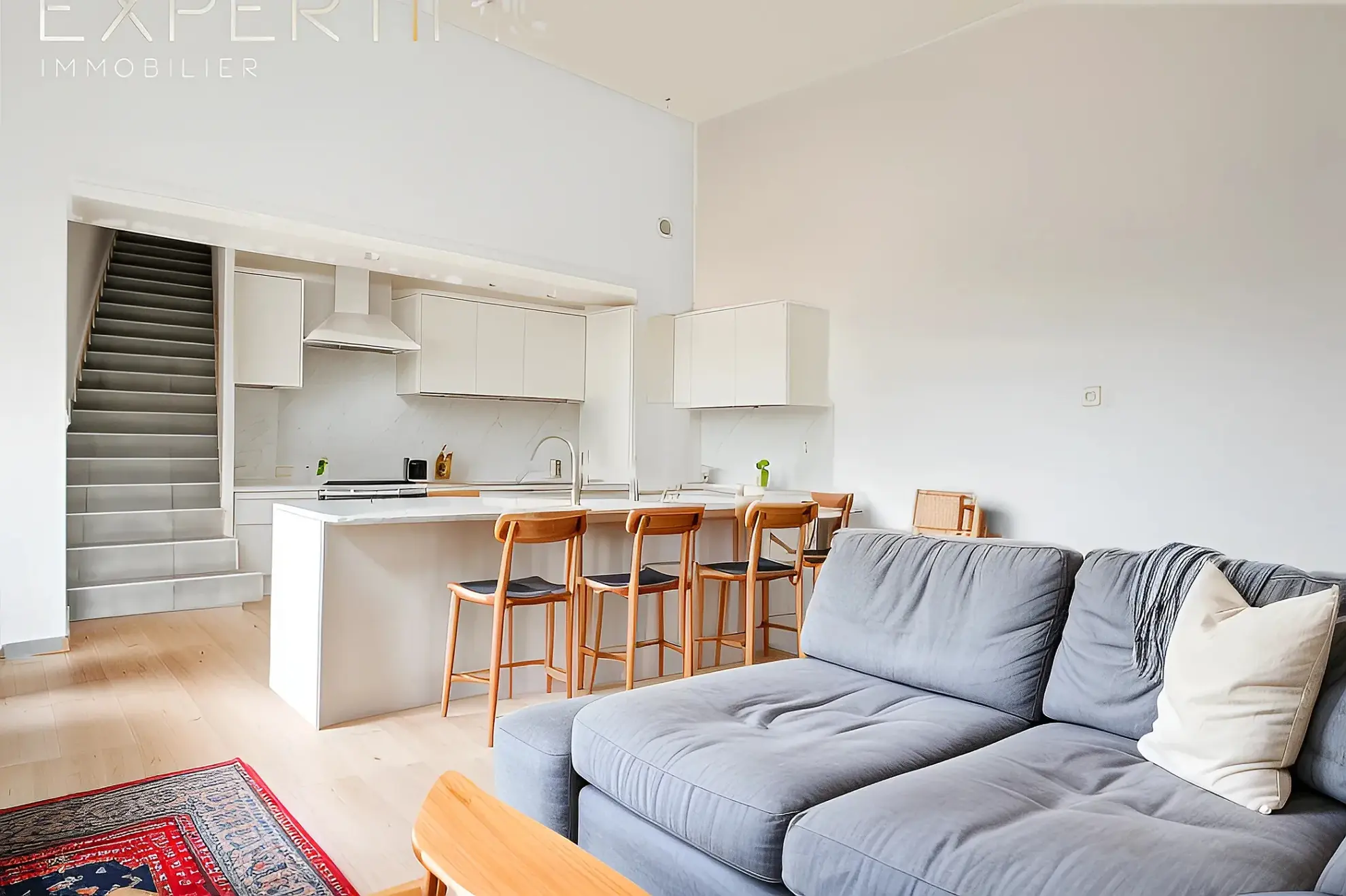 Appartement 56 m² avec extérieur dans mas rénové à Lattes, proximité A9 