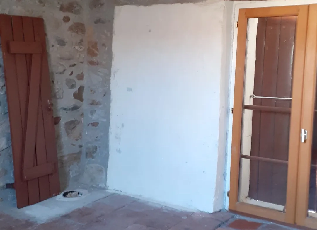 Maison de village avec deux habitations, terrasse et jardin à Le Bousquet d'Orb 