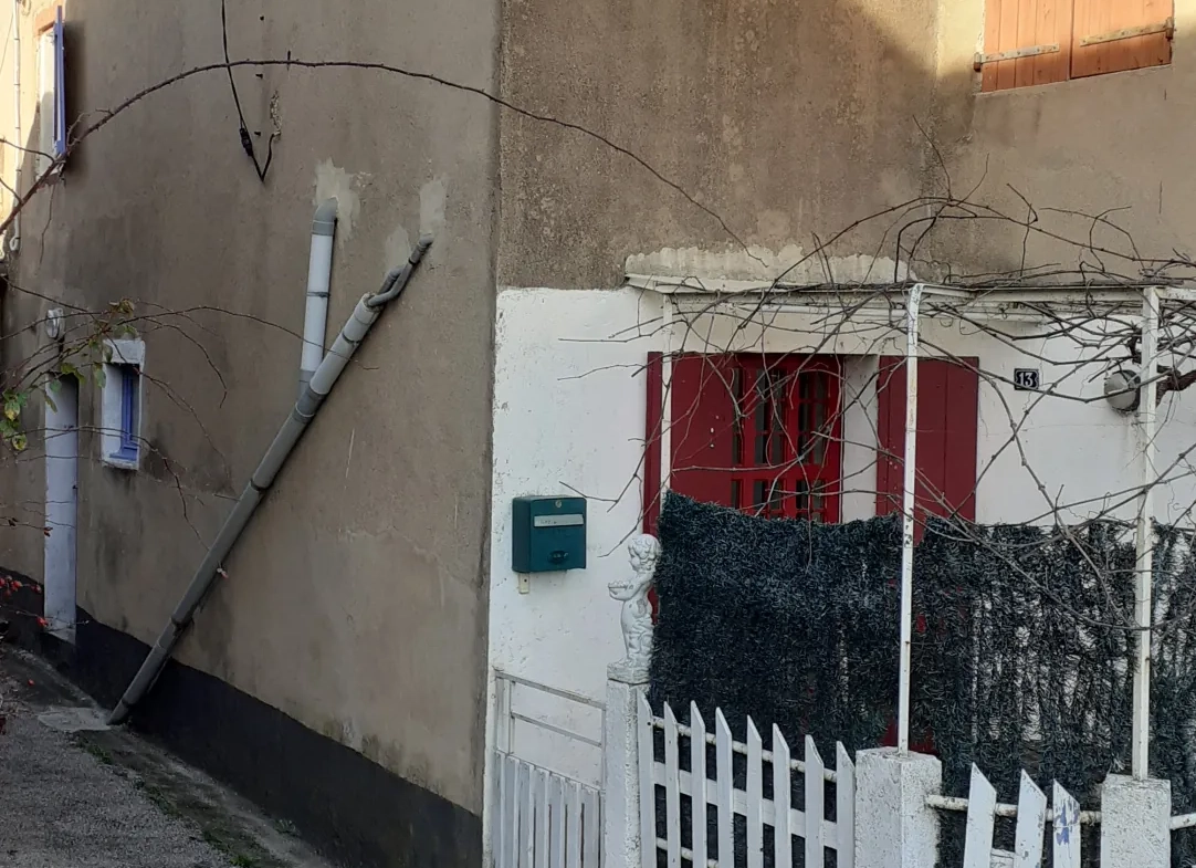 Maison de village avec deux habitations, terrasse et jardin à Le Bousquet d'Orb 
