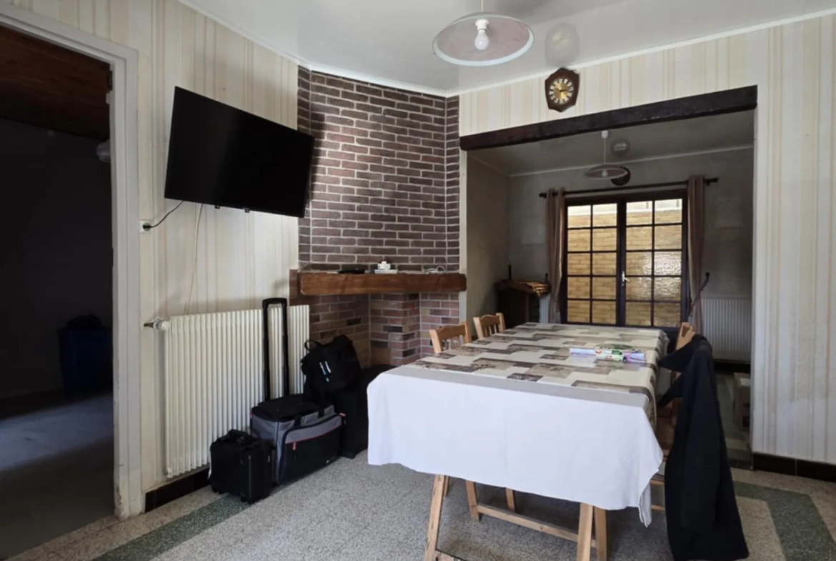 Maison de village à Guarbecque avec jardin, garage et dépendances - Opportunité rénovation 