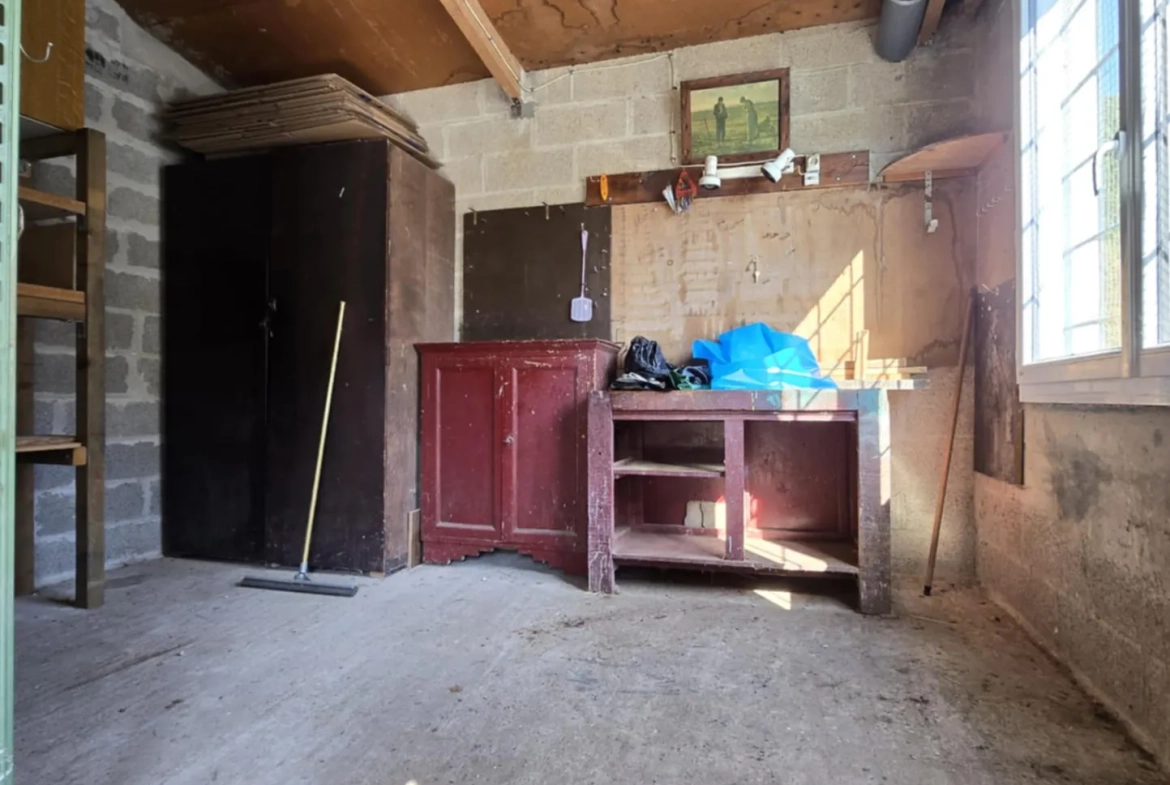 Maison de village à Guarbecque avec jardin, garage et dépendances - Opportunité rénovation 